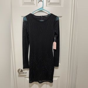 BRAND NEW! Blashe black bling dress. Small